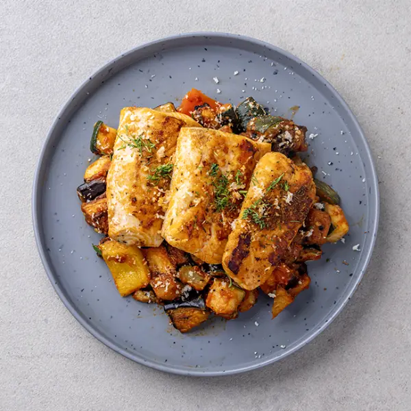 Hot Pot Cajun Fish & Ciambotta